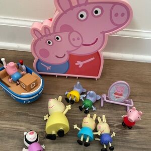 Peppa Pig Adventure Set with Blue Boat and Figures